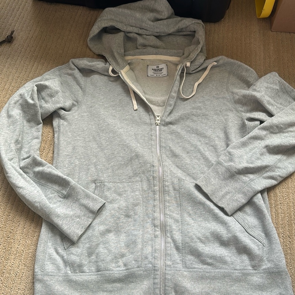 Reigning champ light weight hoodie